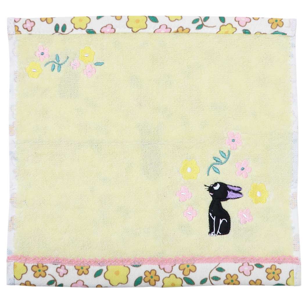 シネマコレクション cinemacollection 魔女の宅急便 スタジオジブリ キャラクター オーガニックコットンミニタオル 片面ガーゼハンカチタオル ボタニカルジジ プレゼント 男の (メーカー指定色) メーカー指定色