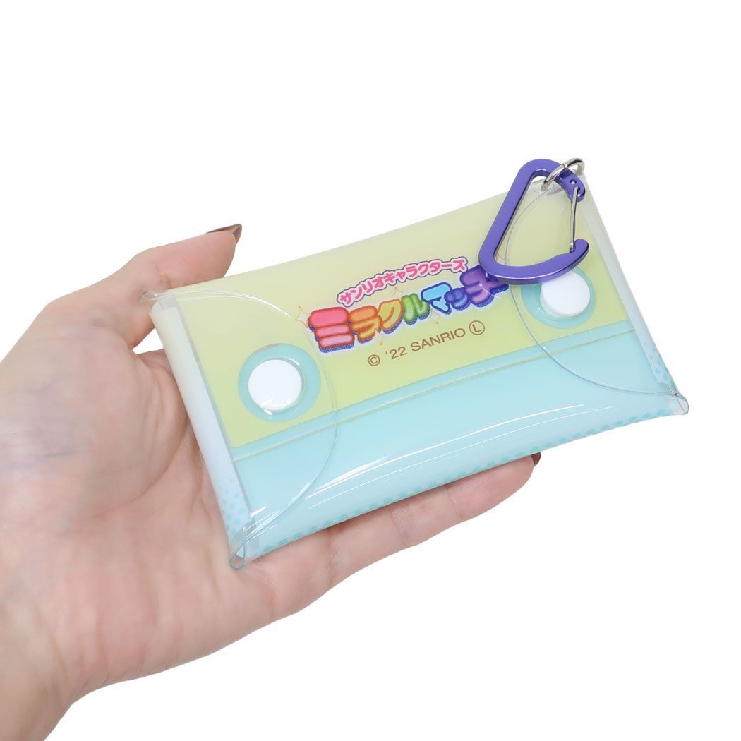 シネマコレクション cinemacollection クリアマルチケースS カラビナ付き サンリオキャラクターズ ミニポーチ サンリオ マリモクラフト B ミラクルマッチ (メーカー指定色) メーカー指定色