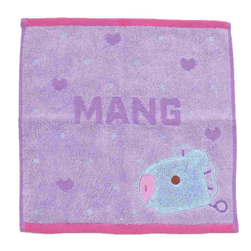 シネマコレクション cinemacollection BT21 LINE FRIENDS キャラクター ミニタオル ジャガード ハンカチタオル キュート MANG プレゼント 男の子 女の (メーカー指定色) メーカー指定色