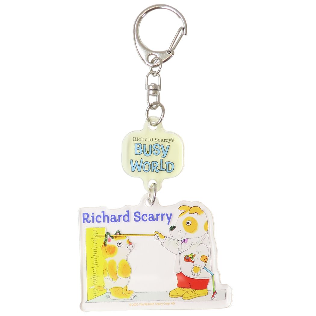 シネマコレクション cinemacollection 2連アクリルキーホルダー リチャードスキャリー キーリング スモールプラネット (メーカー指定色) メーカー指定色