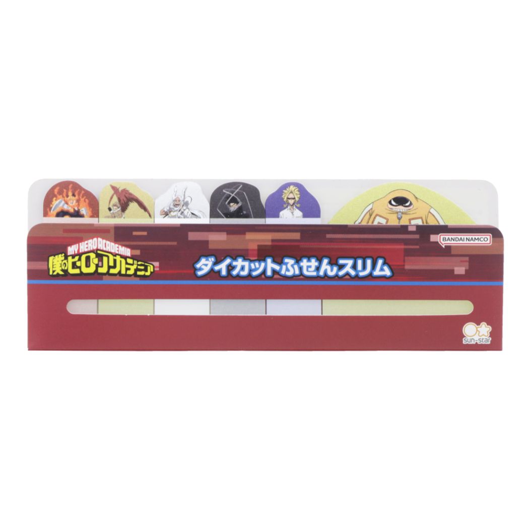 シネマコレクション cinemacollection 僕のヒーローアカデミア グッズ 付箋 少年ジャンプ アニメキャラクター ダイカットふせんスリム プレゼント 男の子 女の子 ギフト (メーカー指定色) メーカー指定色