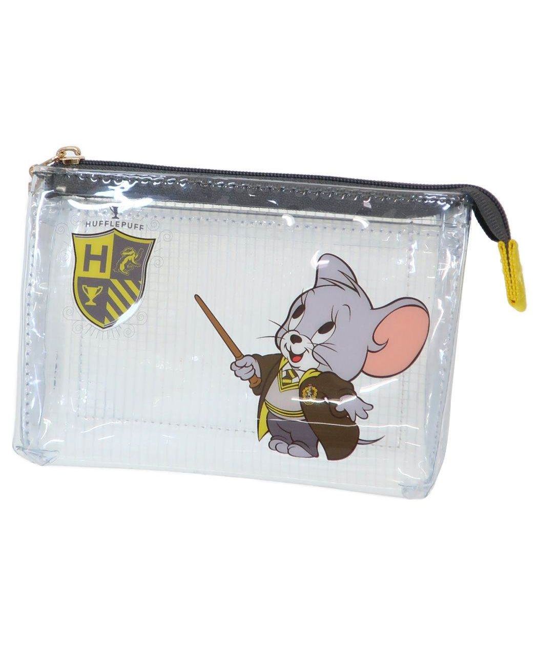 シネマコレクション cinemacollection トムとジェリー コスメポーチ ミニ3ポケットポーチ Hufflepuff TUFFY ワーナーブラザース マリモクラフト 小物入れ キャラクター グッズ (メーカー指定色) メーカー指定色