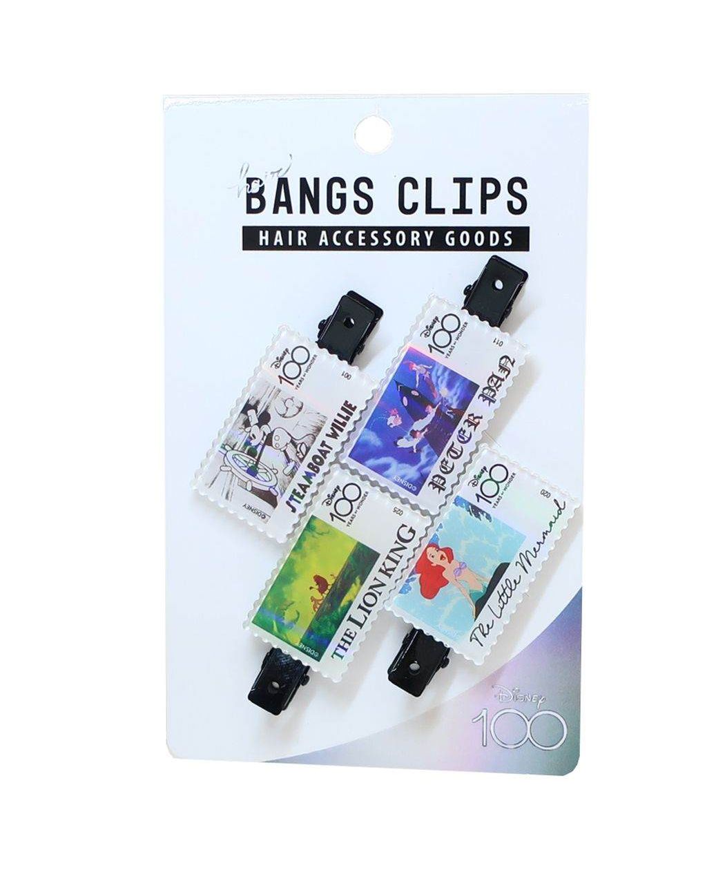 シネマコレクション cinemacollection ディズニーキャラクター ヘアアクセ DN前髪クリップ スタンプ ディズニー 粧美堂 ヘアークリップ キャラクター グッズ (メーカー指定色) メーカー指定色