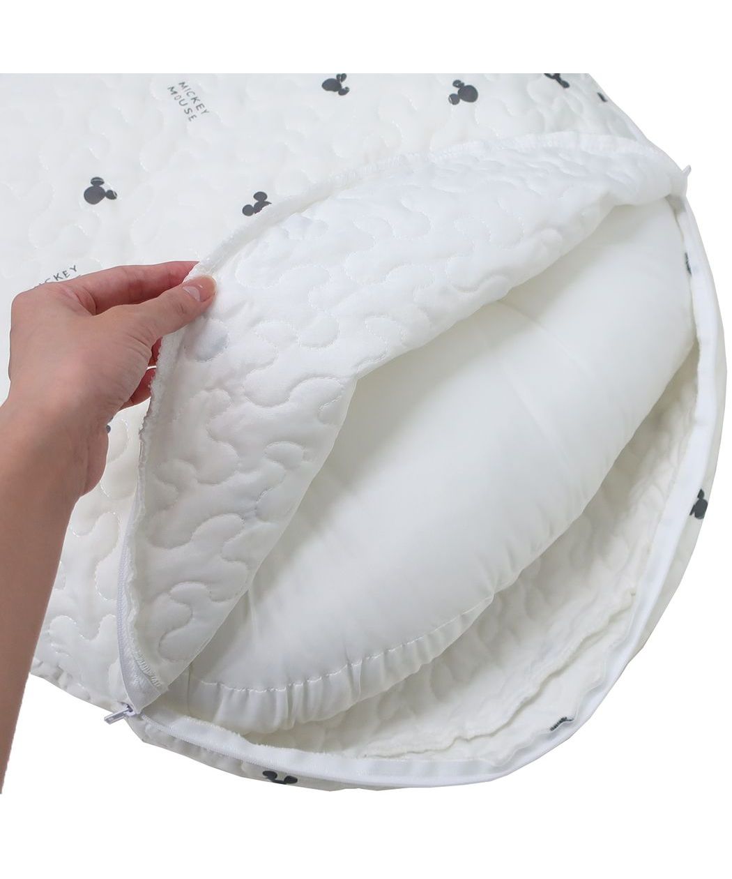 シネマコレクション cinemacollection ミッキーマウス クッション フロアクッション イブル風ミツマルミッキー ディズニー モリシタ インテリア キャラクター グッズ (メーカー指定色) メーカー指定色