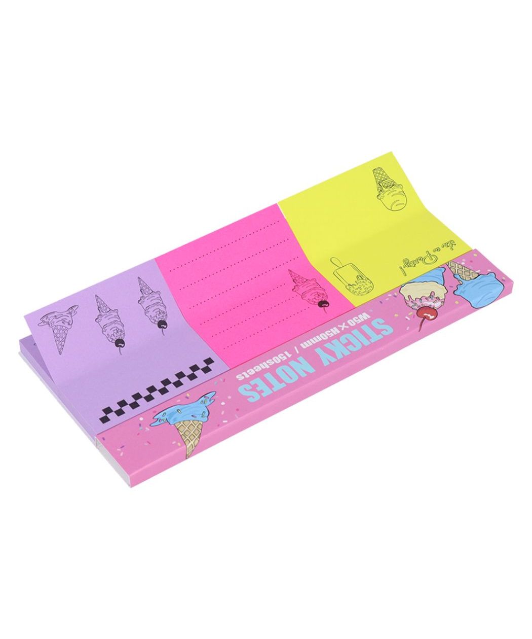 シネマコレクション cinemacollection 付箋 付箋メモパッド パーティタイム アイス サンスター文具 新学期準備文具 事務用品 グッズ (メーカー指定色) メーカー指定色