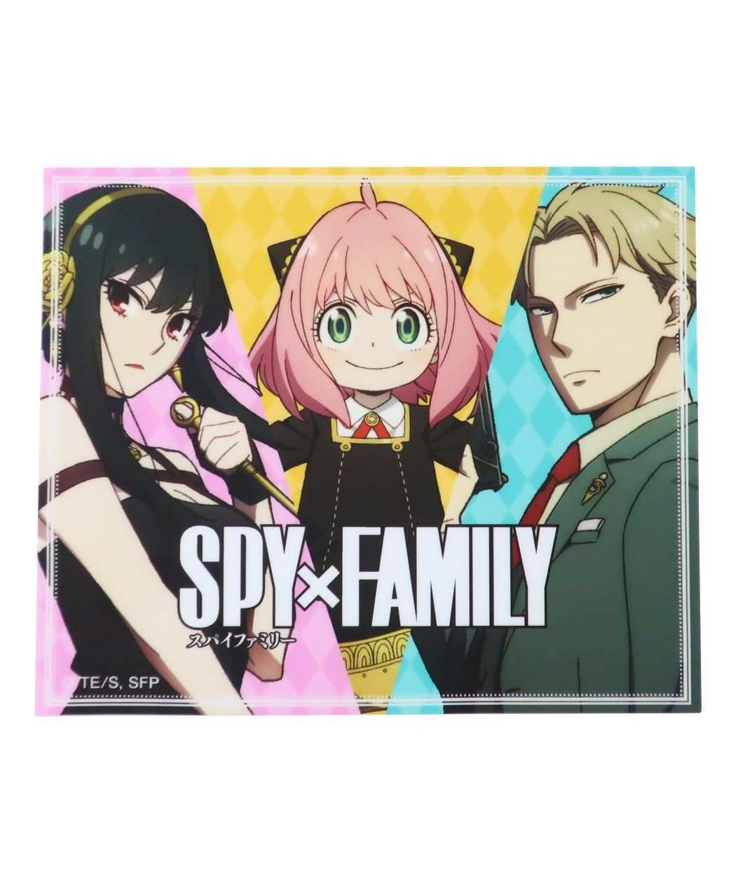 シネマコレクション cinemacollection スパイファミリー SPY FAMILY ビッグシール アウトドアステッカー ビジュアル 少年ジャンプ スモールプラネット ビニールステッカー デコシール 耐水性 (メーカー指定色) メーカー指定色