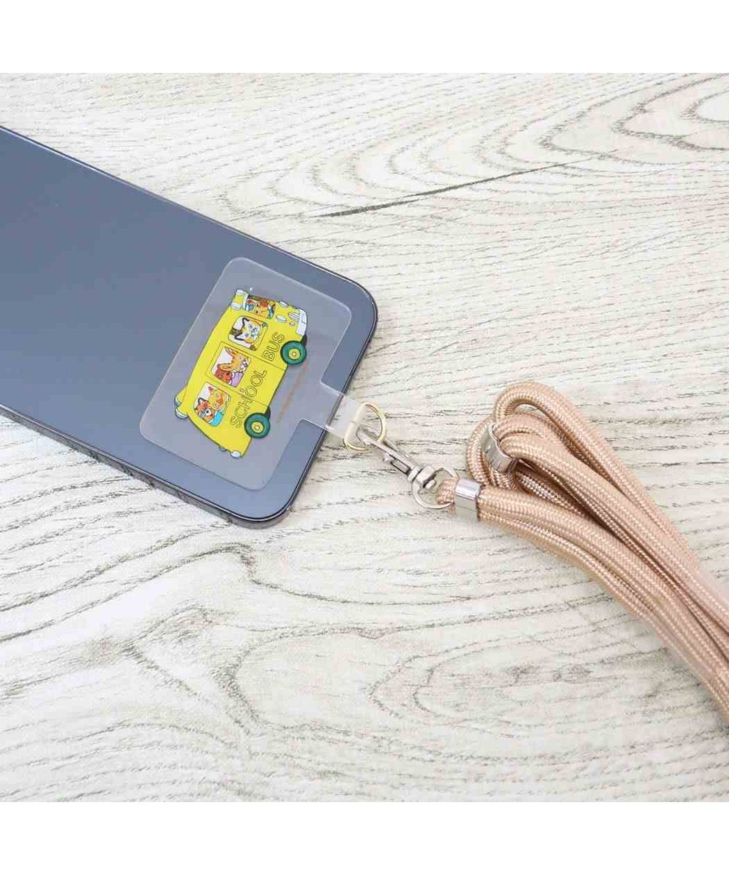 シネマコレクション cinemacollection ネックストラップ/ネックホルダー フォンタブ RS スクールバス スモールプラネット ネックストラップ グッズ (メーカー指定色) メーカー指定色