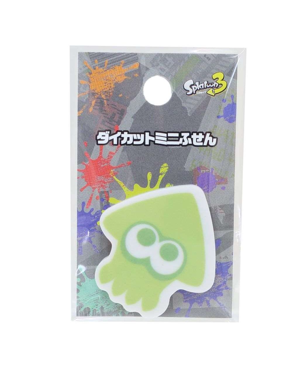シネマコレクション cinemacollection スプラトゥーン3 付箋 ダイカットミニふせん イカ エンスカイ 事務用品 キャラクター グッズ (メーカー指定色) メーカー指定色
