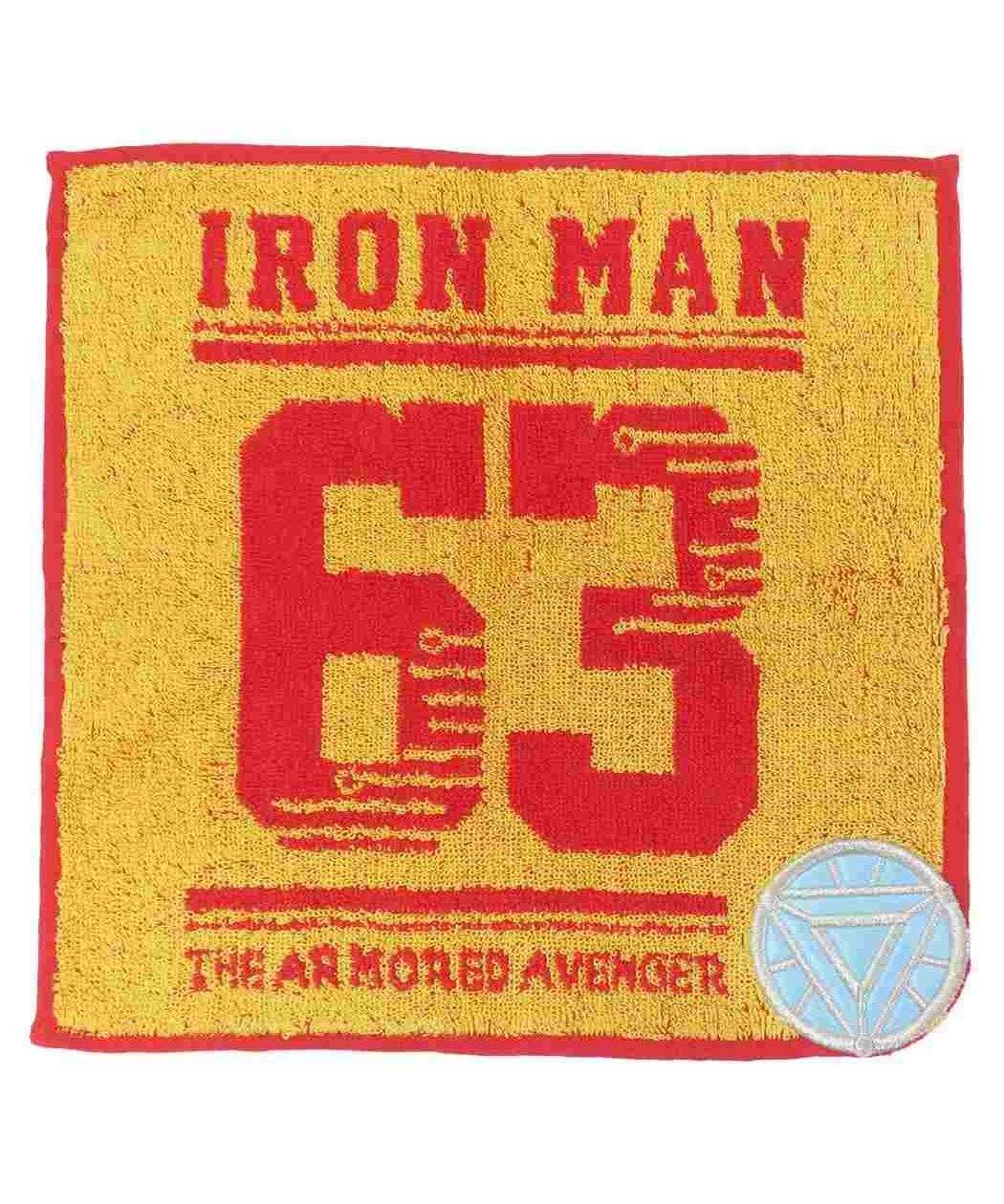 シネマコレクション cinemacollection アイアンマン ハンドタオル ジャガードタオル スポーティーイエロー MARVEL 丸眞 プレゼント キャラクター グッズ (メーカー指定色) メーカー指定色