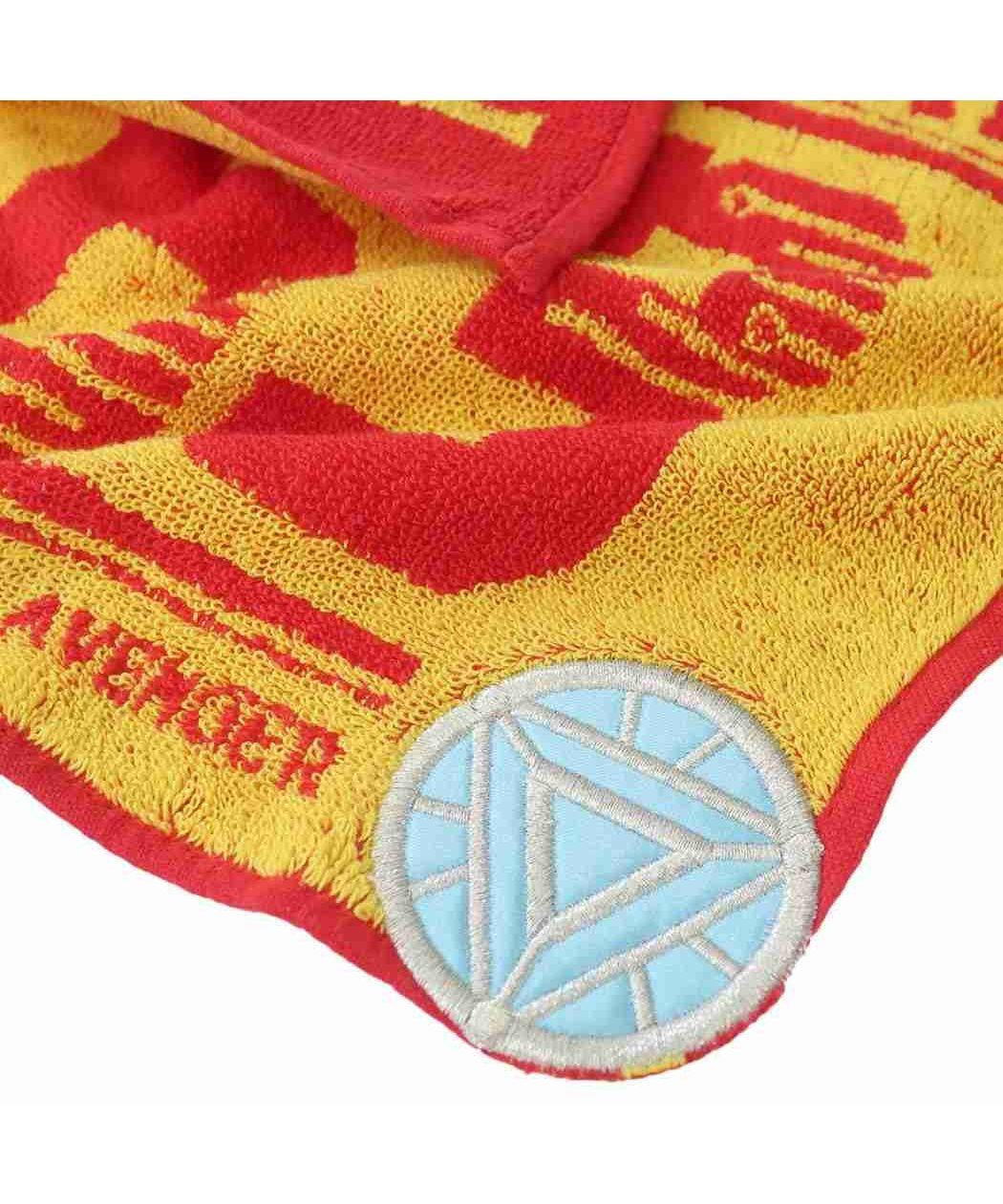 シネマコレクション cinemacollection アイアンマン ハンドタオル ジャガードタオル スポーティーイエロー MARVEL 丸眞 プレゼント キャラクター グッズ (メーカー指定色) メーカー指定色