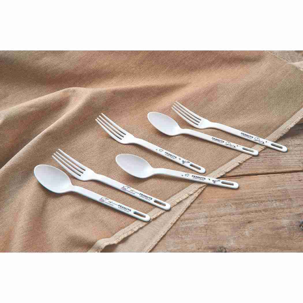 シネマコレクション cinemacollection スヌーピー フォーク ホーローデザートフォーク フライングボウル ピーナッツ タマハシ カトラリー キャラクター グッズ (メーカー指定色) メーカー指定色