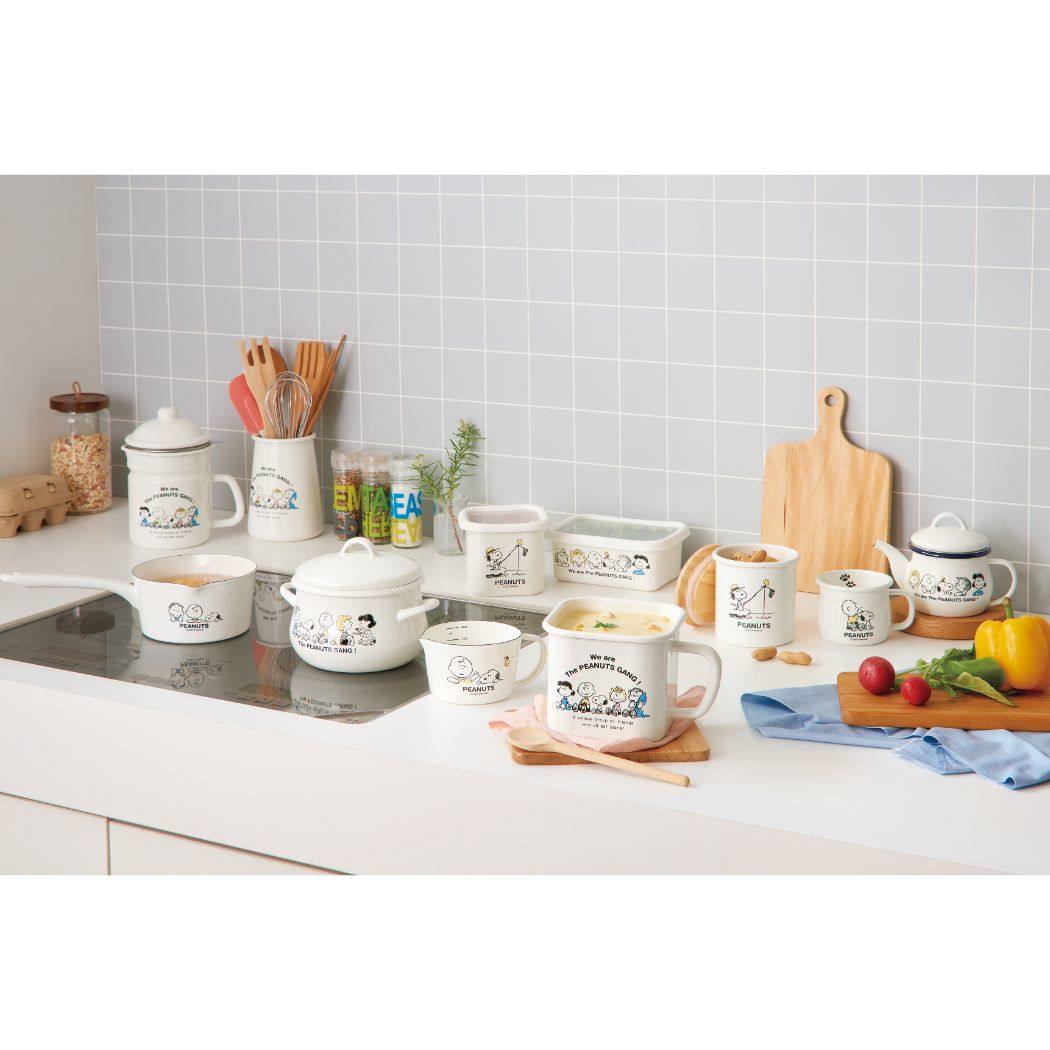 シネマコレクション cinemacollection スヌーピー 油こし ホーローオイルポット ピーナッツ タマハシ 油入れ キャラクター グッズ (メーカー指定色) メーカー指定色