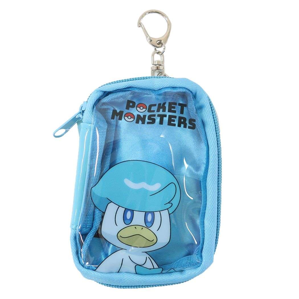 シネマコレクション cinemacollection ポケットモンスター クリアポーチ コレクションポーチ クワッス ポケモン (株)エスケイジャパン プレゼント キャラクター グッズ (メーカー指定色) メーカー指定色