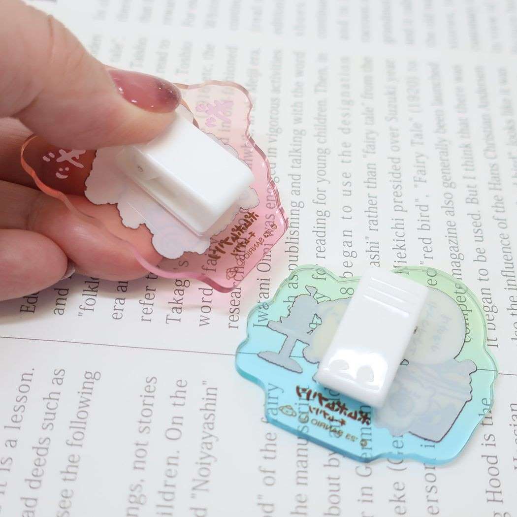 シネマコレクション cinemacollection ポムポムプリン ダイカットクリップ アクリルクリップ チームプリン もぐもぐ サンリオ ティーズファクトリー 事務用品 キャラクター グッズ (メーカー指定色) メーカー指定色