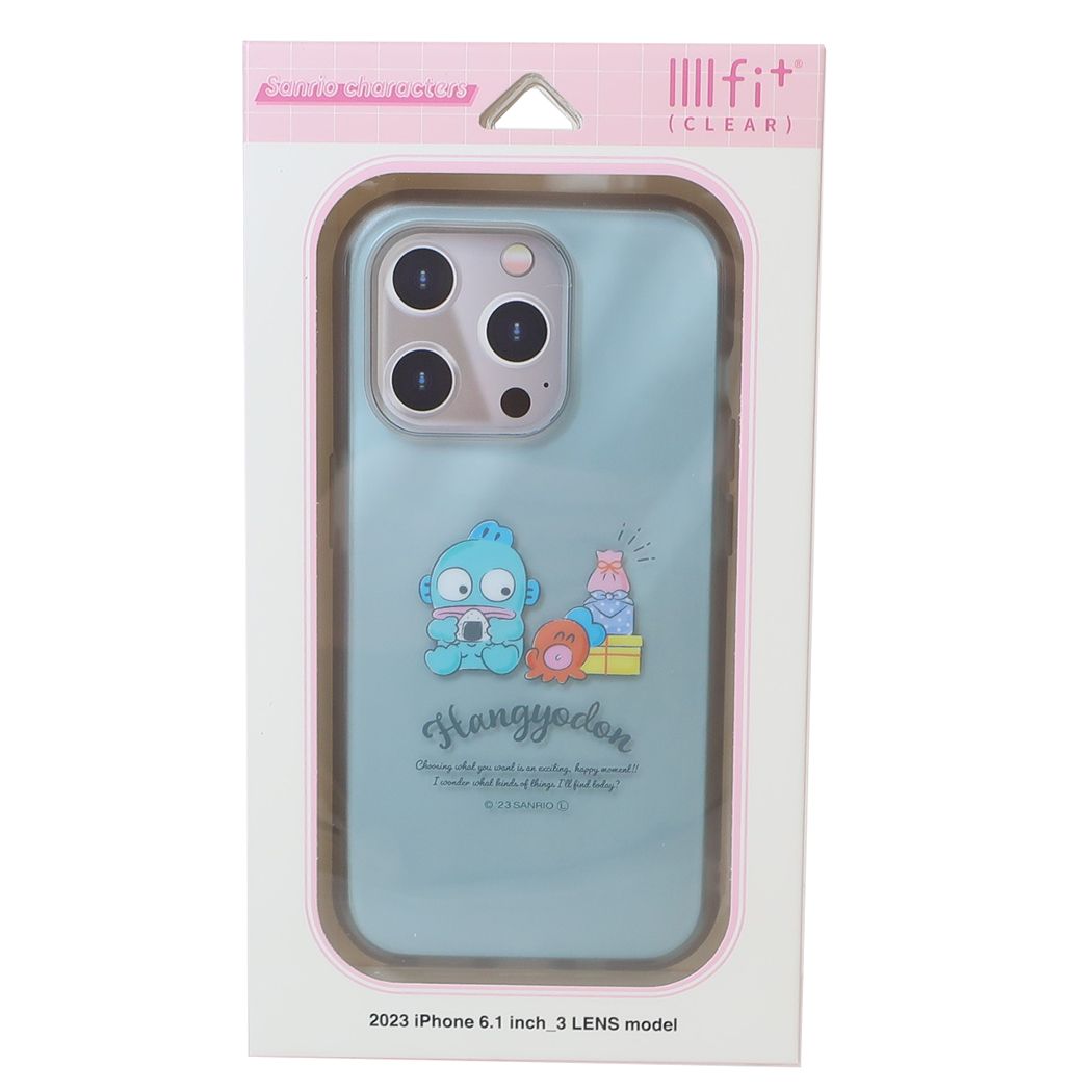 シネマコレクション cinemacollection ハンギョドン iPhone15 IIIIfit Clear 2023 iPhone 6.1 inch 3 LENS model対応ケース iPhone15Pro (メーカー指定色) メーカー指定色