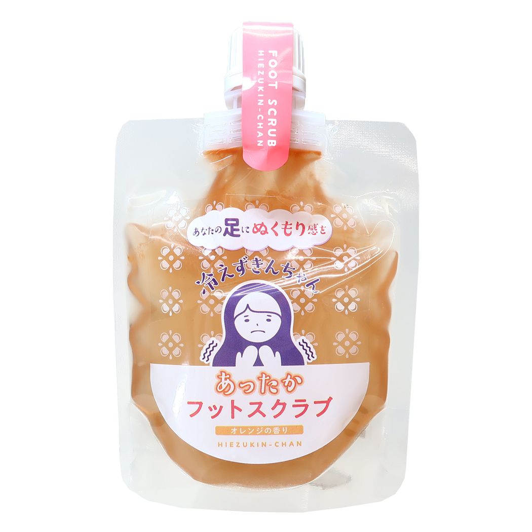 シネマコレクション cinemacollection 冷えずきんちゃん コスメ雑貨 フットスクラブ オレンジの香り ノルコーポレーション プレゼント フットケア グッズ 【返品不可商品】 (メーカー指定色) メーカー指定色