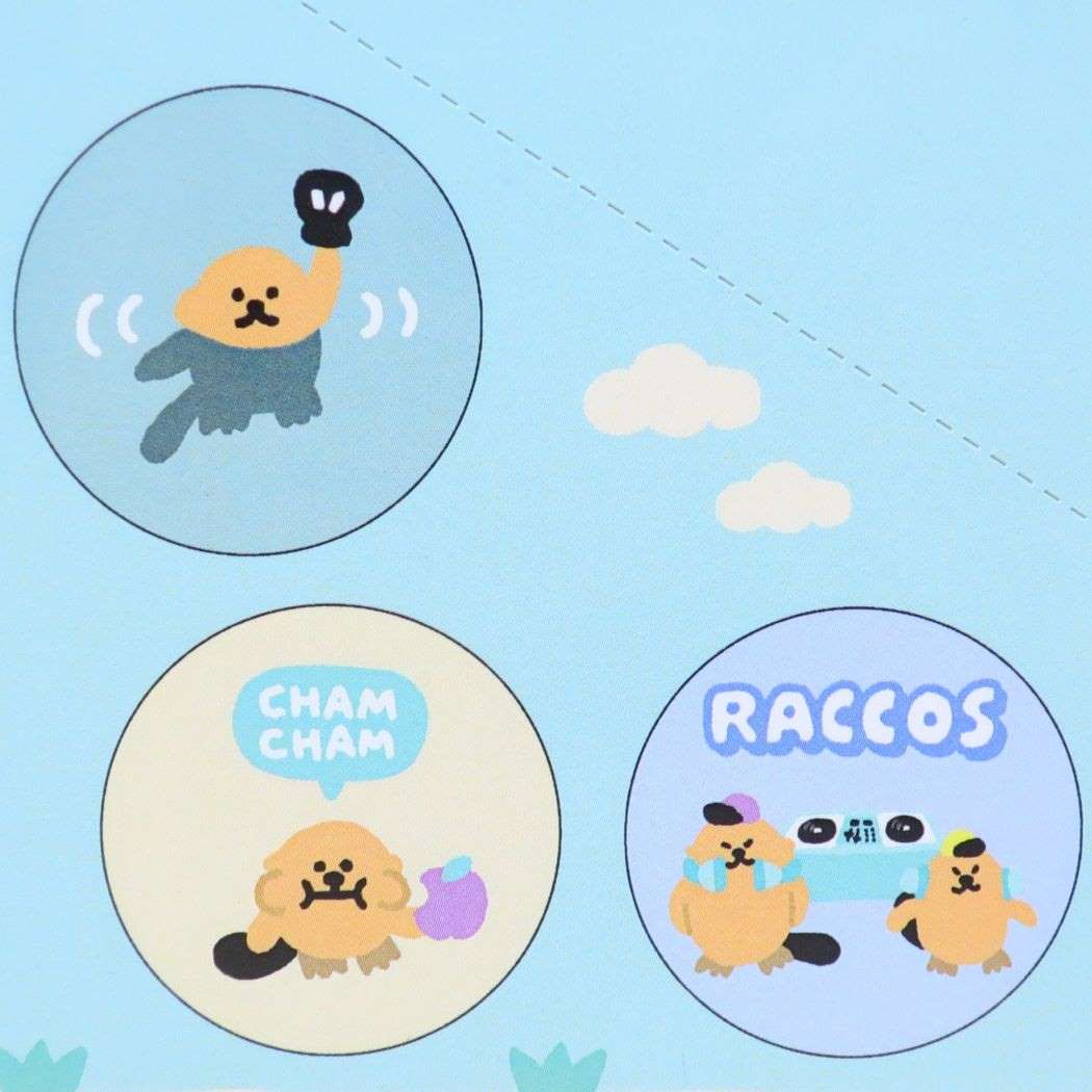 シネマコレクション cinemacollection ラッコズ 缶バッジ トレーディング缶バッチ全6種セット CHAMCHAM たかだべあ カミオジャパン コレクション雑貨まとめ買い キャラクター グッズ (メーカー指定色) メーカー指定色