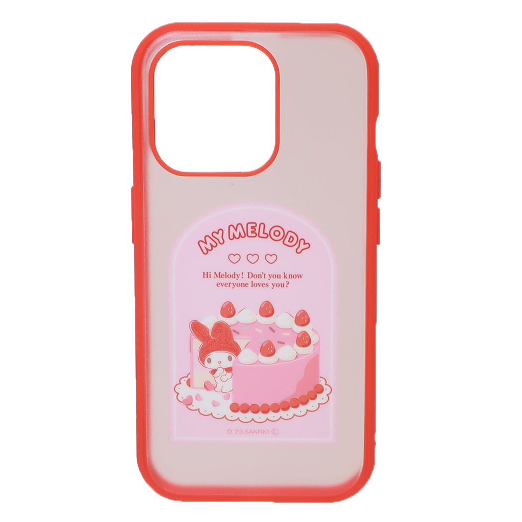 シネマコレクション cinemacollection マイメロディ iPhone15 IIIIfit Clear 2023 iPhone 6.1 inch 3 LENS model対応ケース iPhone15Pro (メーカー指定色) メーカー指定色