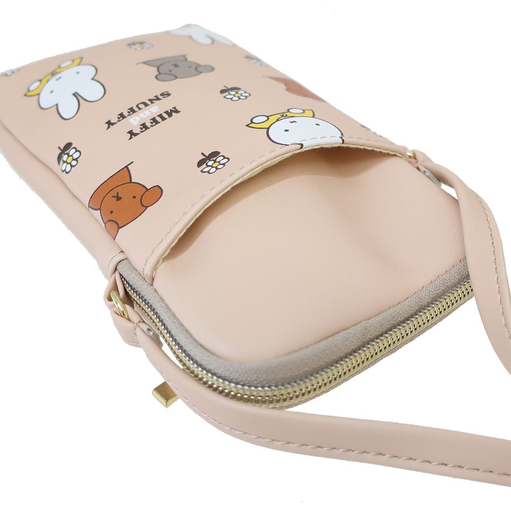 シネマコレクション cinemacollection ミッフィー スマホポーチ スマホショルダー MIFFY and SNUFFY ディックブルーナ マリモクラフト ミニショルダー ポシェット 絵本キャラクター グ (メーカー指定色) メーカー指定色