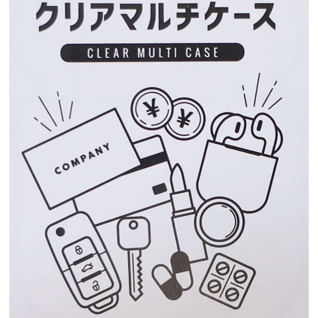 シネマコレクション cinemacollection ミッフィー ミニポーチ クリアマルチケースS MIFFY and SNUFFY ディックブルーナ マリモクラフト 小物入れ 絵本キャラクター グッズ (メーカー指定色) メーカー指定色