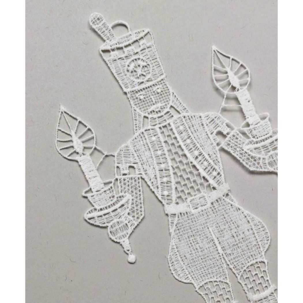 シネマコレクション cinemacollection 装飾品 クルミワリレースオーナメントL 北欧 アミナコレクション ヨーロッパ雑貨 インテリア おしゃれ グッズ (メーカー指定色) メーカー指定色