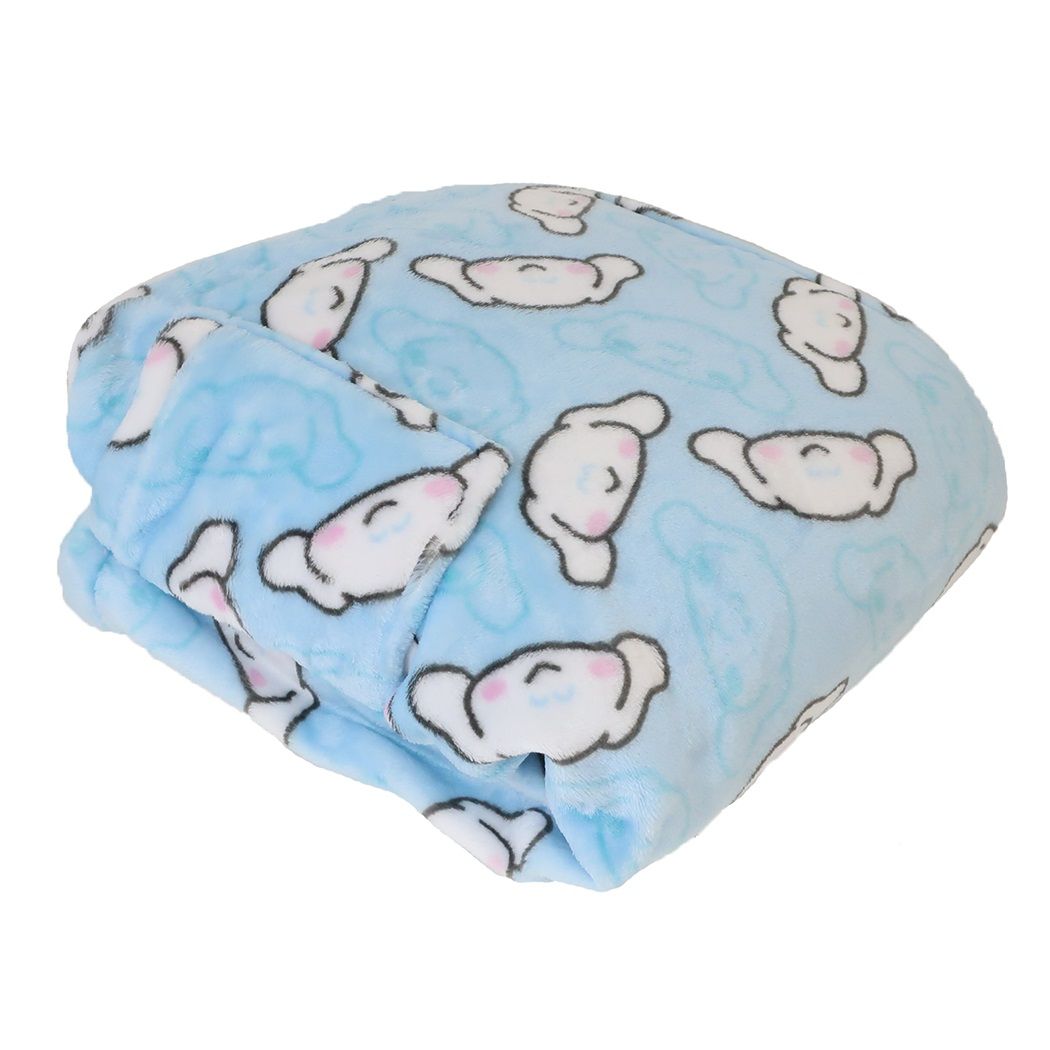 シネマコレクション cinemacollection シナモロール ひざ掛け 巻きブランケット おえかきさんxさんりおきゃらくたーず サンリオ ニシオ ウォーマー雑貨 防寒対策 巻きスカート キャラクター グッズ (メーカー指定色) メーカー指定色