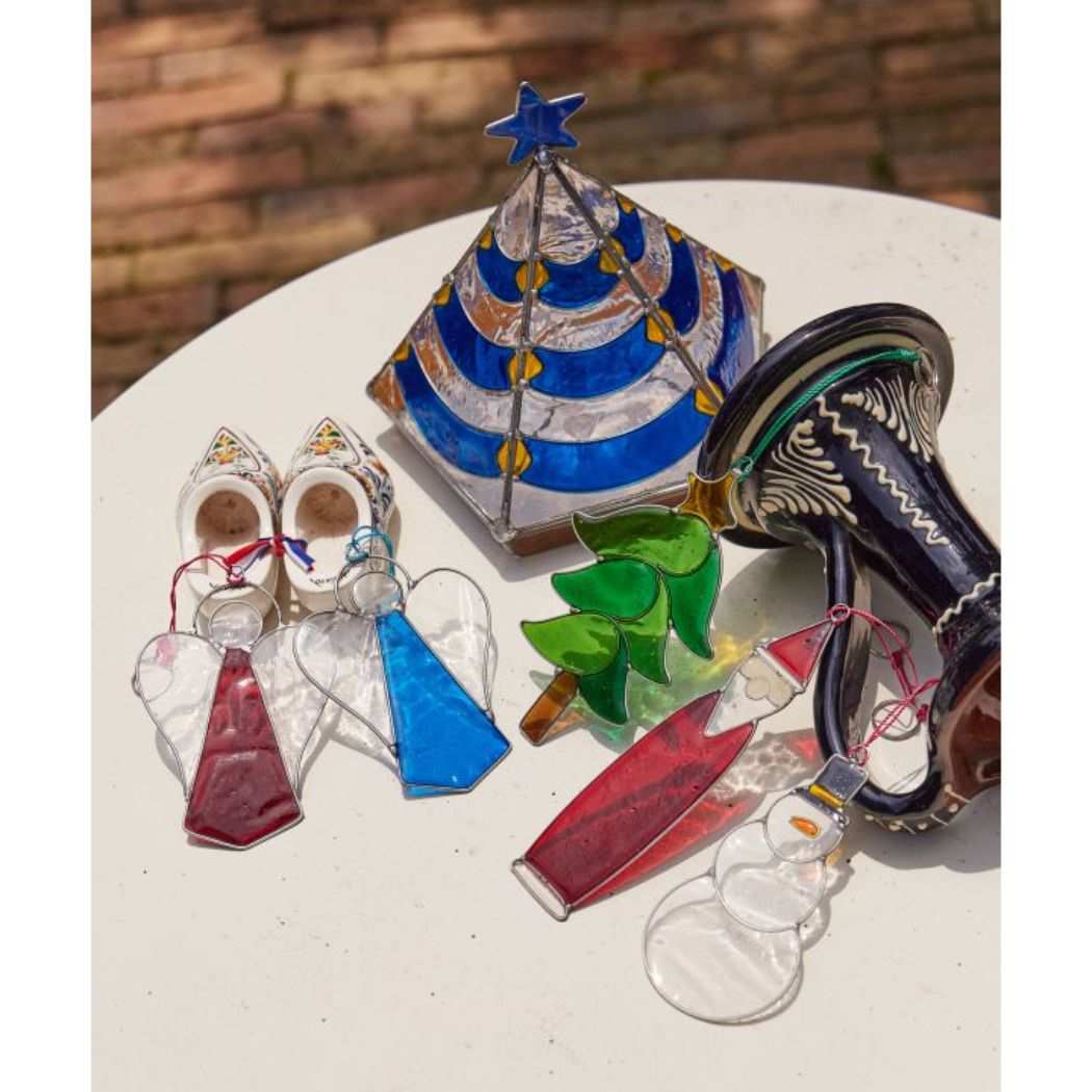 シネマコレクション cinemacollection クリスマス/Xmas ステンドオーナメント RED アミナコレクション クリスマス おしゃれ グッズ (メーカー指定色) メーカー指定色