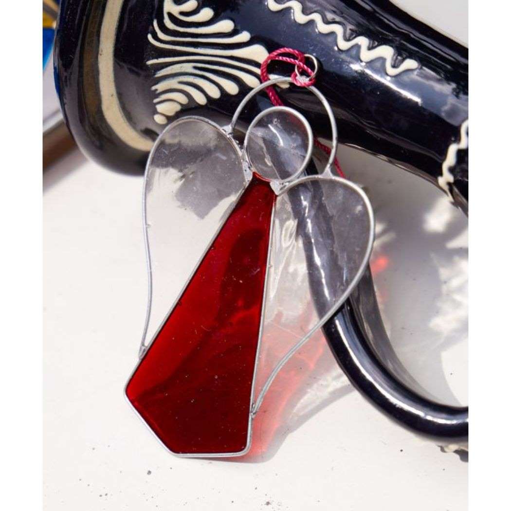 シネマコレクション cinemacollection クリスマス/Xmas ステンドオーナメント RED アミナコレクション クリスマス おしゃれ グッズ (メーカー指定色) メーカー指定色