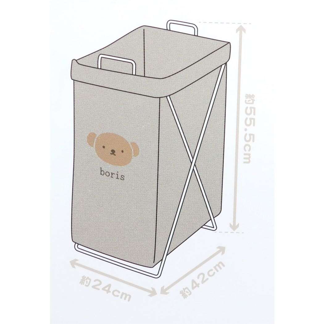 シネマコレクション cinemacollection ミッフィー 洗濯カゴ 折り畳めるランドリーバスケット 縦型 boris ディックブルーナ オカトー 洗濯物入れ 絵本キャラクター グッズ