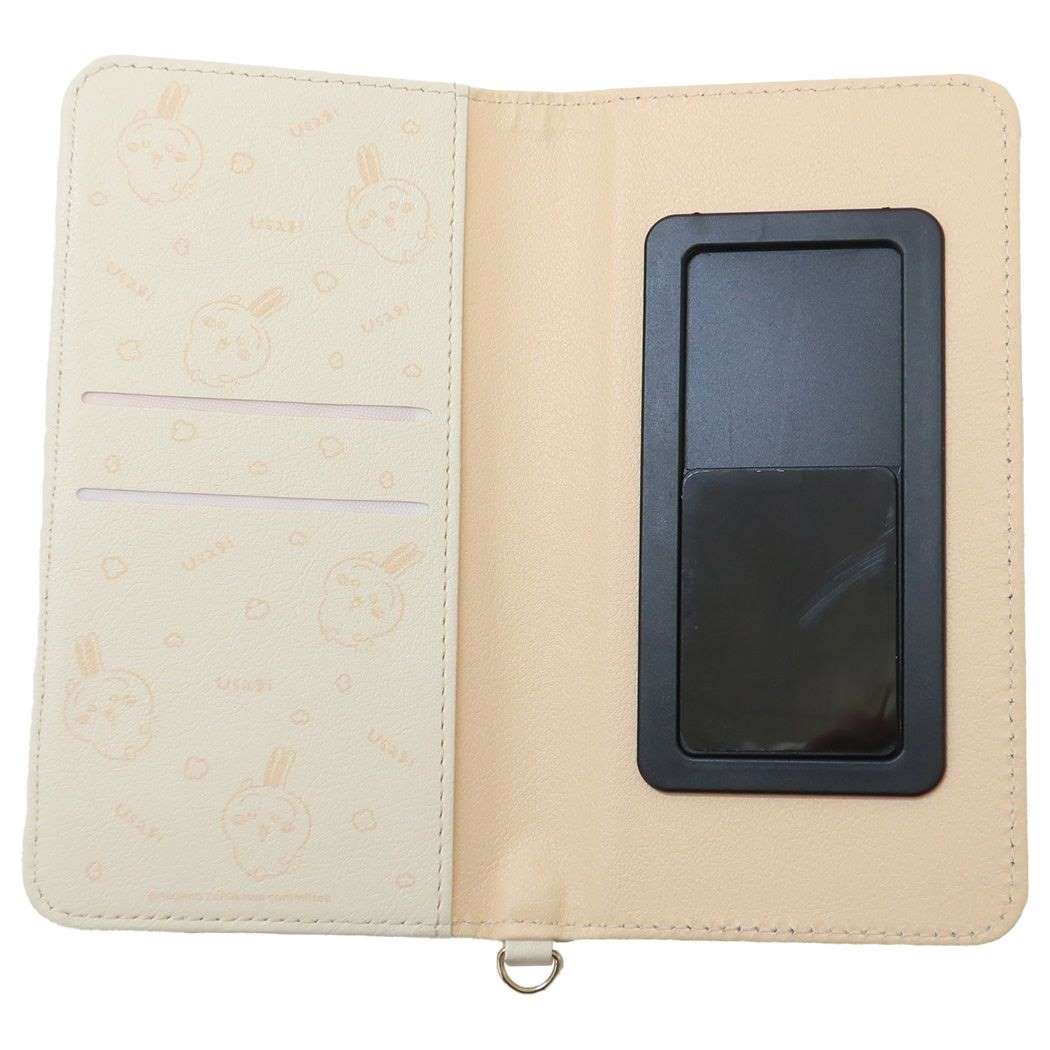 シネマコレクション cinemacollection ちいかわ スマホケース ダイカットマルチフリップカバー M+ うさぎ グルマンディーズ 多機種対応 手帳型ジャケット キャラクター グッズ (メーカー指定色) メーカー指定色