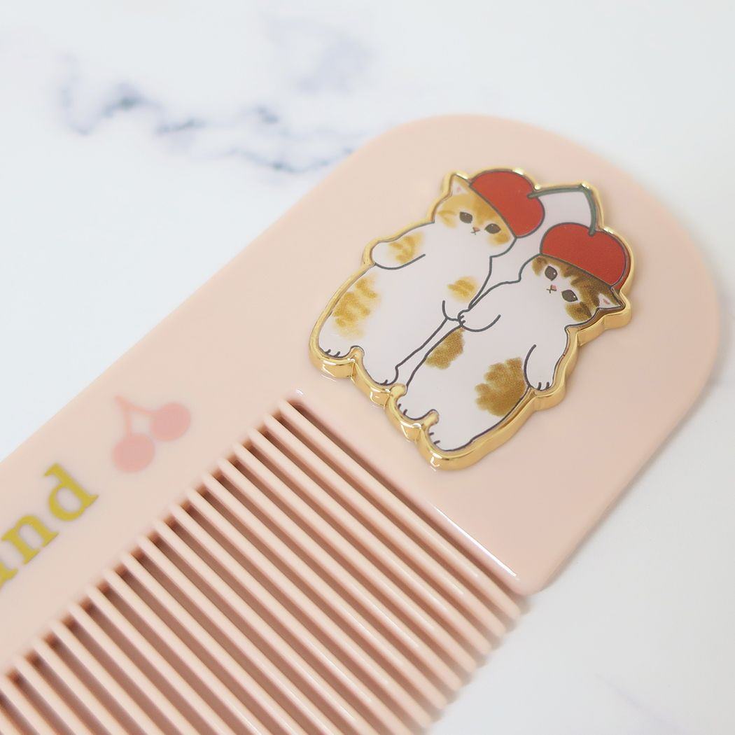 シネマコレクション cinemacollection モフサンド くし コーム さくらんぼ mofusand 粧美堂 コスメ用品 キャラクター グッズ 【返品不可商品】 (メーカー指定色) メーカー指定色