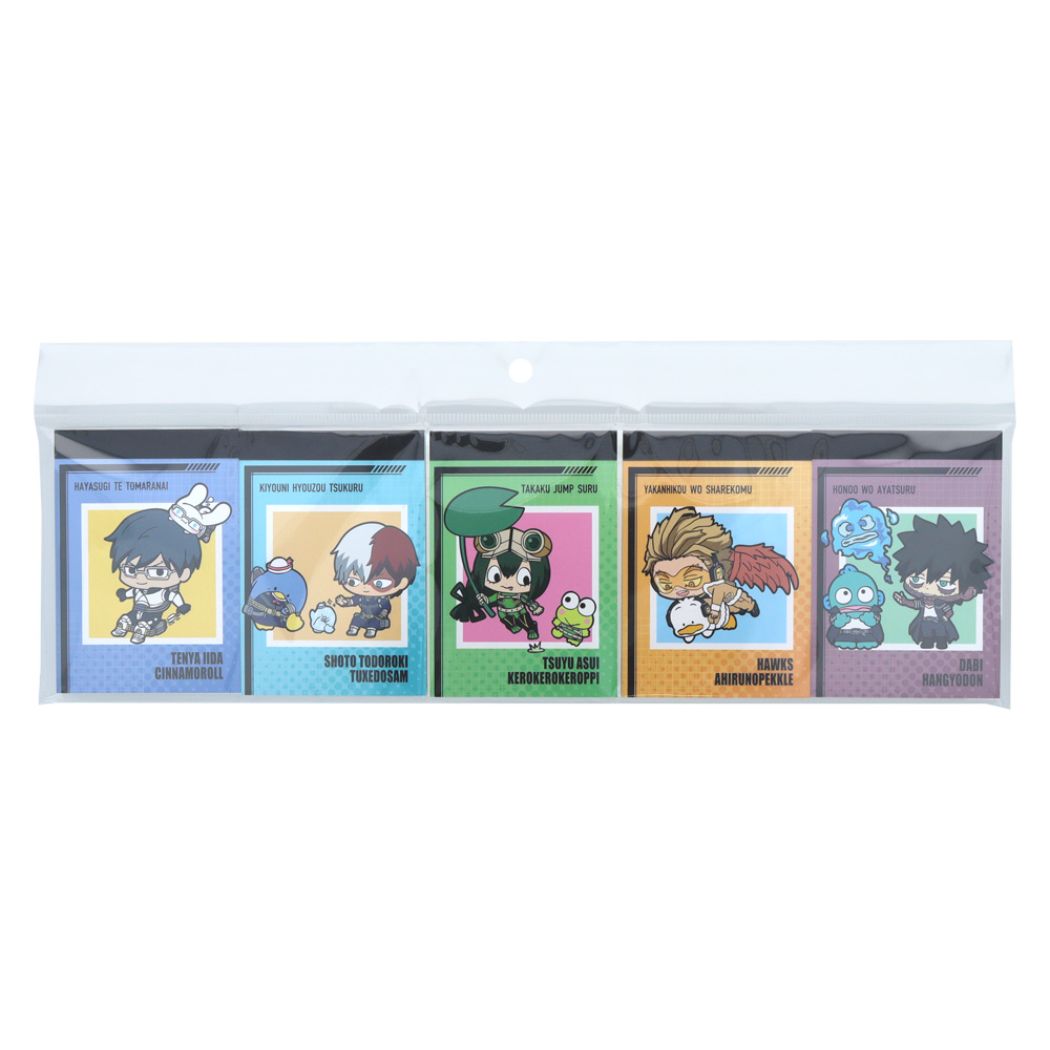 シネマコレクション cinemacollection 僕のヒーローアカデミア メモ帳 メモミニセット サンリオC 少年ジャンプ サンスター文具 おすすめ アニメキャラクター グッズ (メーカー指定色) メーカー指定色