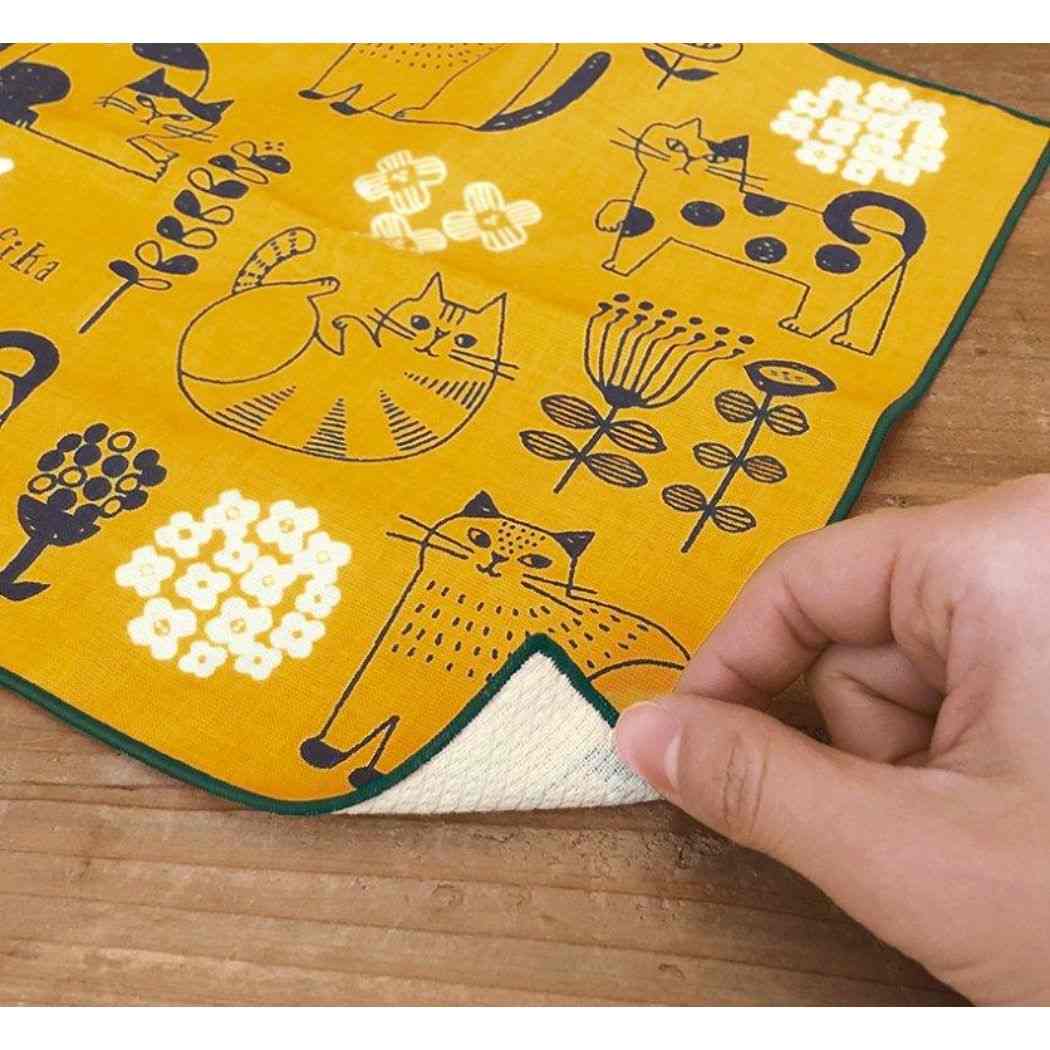 シネマコレクション cinemacollection FIKA ミニタオル お年賀ハンカチ 森 デコレ プレゼント ギフト雑貨 グッズ (メーカー指定色) メーカー指定色