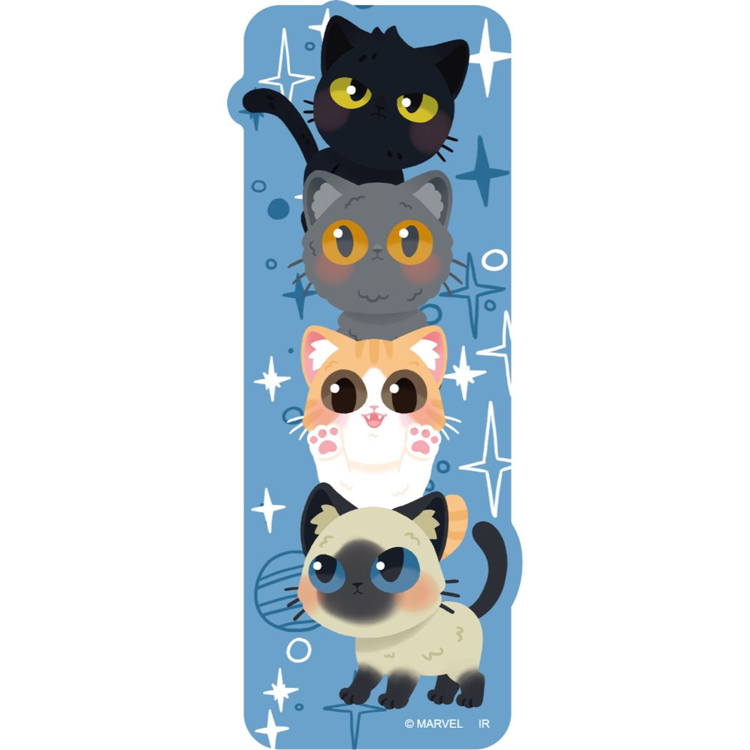 シネマコレクション cinemacollection マーベルズ ステッカーキャラクター ステッカーセット 5枚入り The Marvels MARVEL インロック コレクション雑貨 キャラクター グッズ (メーカー指定色) メーカー指定色