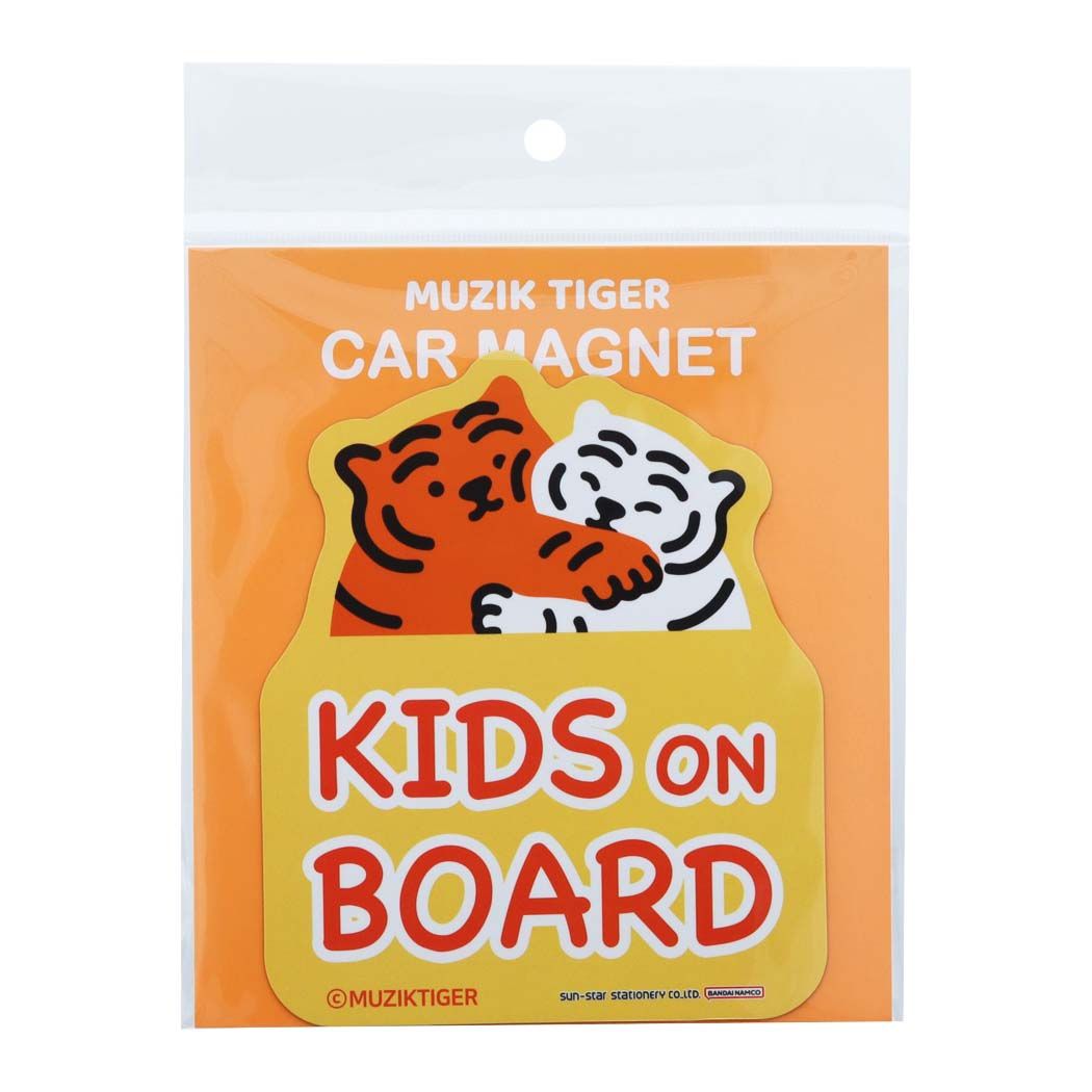 シネマコレクション cinemacollection MUZIK TIGER ムジークタイガー マグネット カーマグネット KIDS B 韓国 SNS サンスター文具 カーステッカー かわいい グッズ (メーカー指定色) メーカー指定色