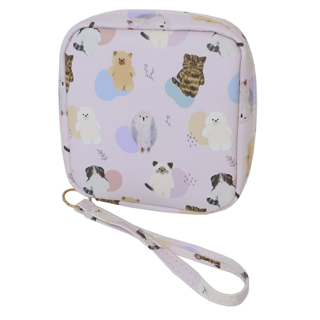 シネマコレクション cinemacollection コスメポーチ ポーチ モコズカラー ピンク フレンズヒル 化粧ポーチ 小物入れ かわいい グッズ (メーカー指定色) メーカー指定色