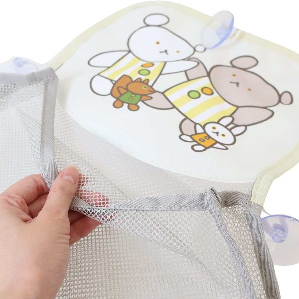 シネマコレクション cinemacollection こぐまちゃんえほん 収納用品 メッシュウォールポケット ひらいたひらいた ティーズファクトリー おもちゃ入れ 絵本キャラクター グッズ (メーカー指定色) メーカー指定色