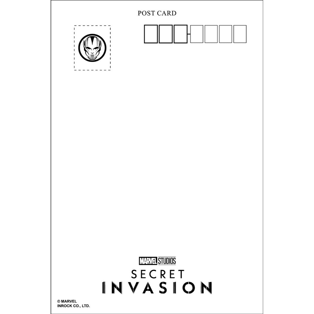 シネマコレクション cinemacollection シークレット インベージョン ポストカード POSTCARD Secret Invasion MARVEL インロック コレクション文具 キャラクター グッズ (メーカー指定色) メーカー指定色