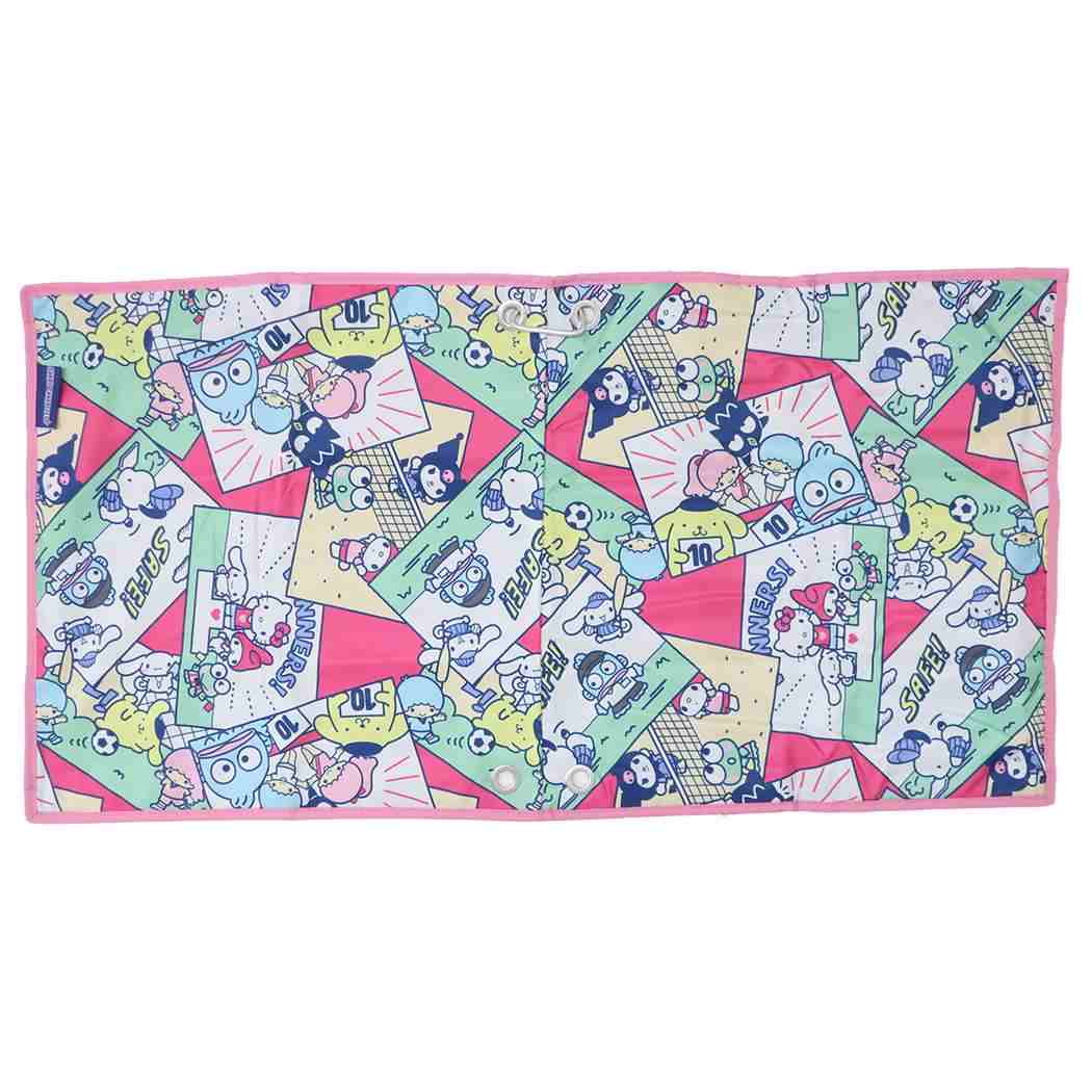 シネマコレクション cinemacollection サンリオキャラクターズ ハンドタオル レインタオルL スポーツキャラミックス サンリオ 丸眞 ゴルフ雑貨 キャラクター グッズ (メーカー指定色) メーカー指定色