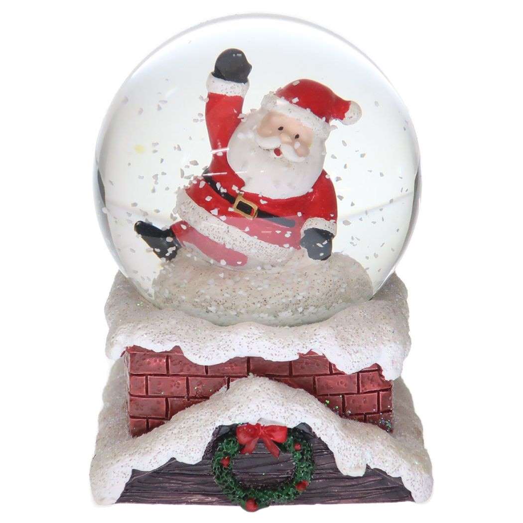 シネマコレクション cinemacollection オブジェ スノーグローブ チムニーサンタ65mm クリスマス APJ プレゼント スノードーム Xmas グッズ (メーカー指定色) メーカー指定色