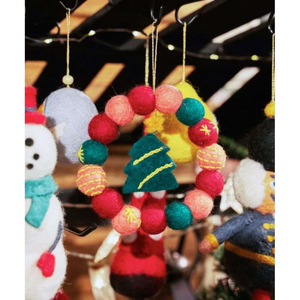 シネマコレクション cinemacollection インテリア雑貨 クリスマスモチーフリース RED アミナコレクション おしゃれ クリスマスツリー 飾り グッズ (メーカー指定色) メーカー指定色