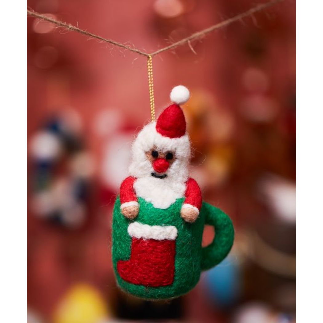 シネマコレクション cinemacollection インテリア雑貨 サンタクロースオーナメント MUG アミナコレクション おしゃれ クリスマスツリー 飾り グッズ (メーカー指定色) メーカー指定色