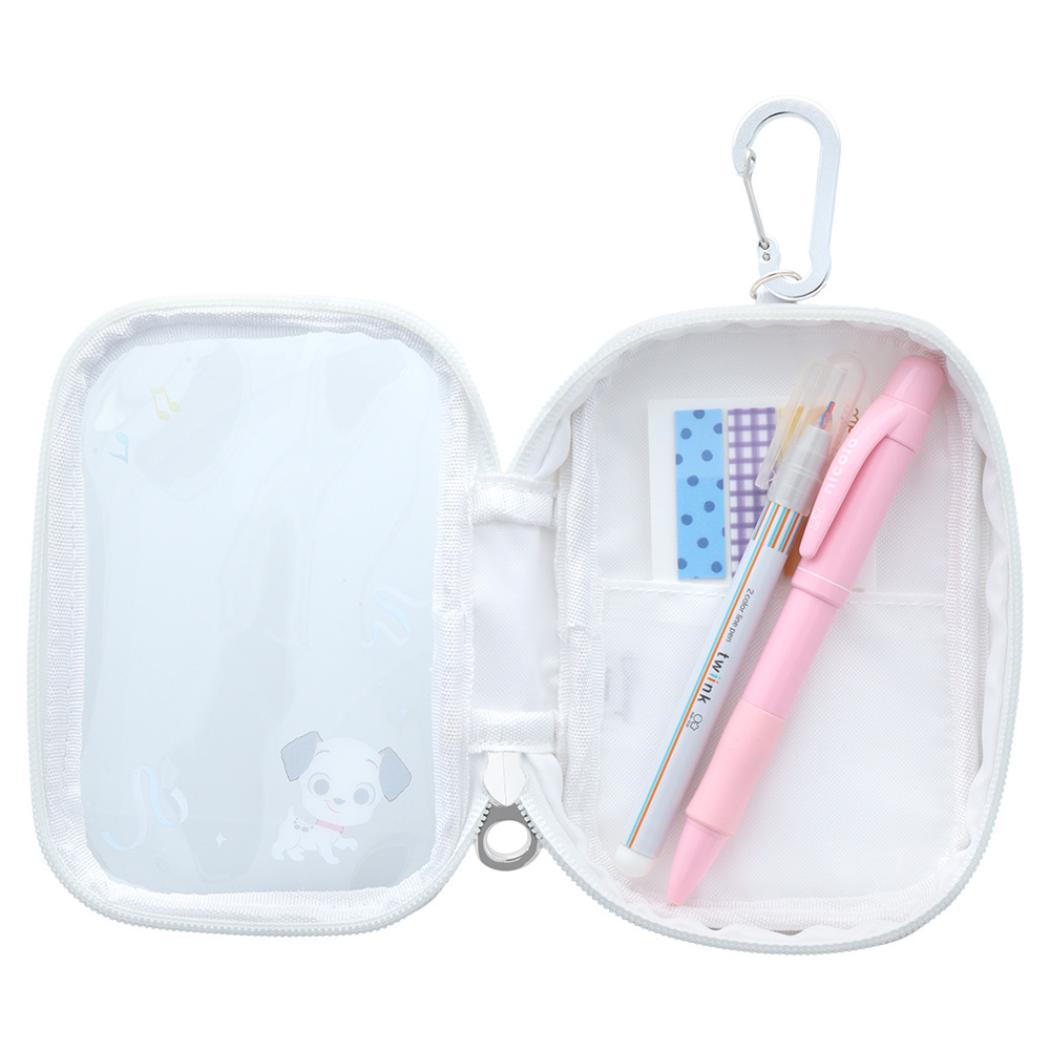 シネマコレクション cinemacollection 101匹わんちゃん ミニポーチ キャリーポーチ ラッキー ディズニー サンスター文具 持ち運び 小物入れ キャラクター グッズ (メーカー指定色) メーカー指定色