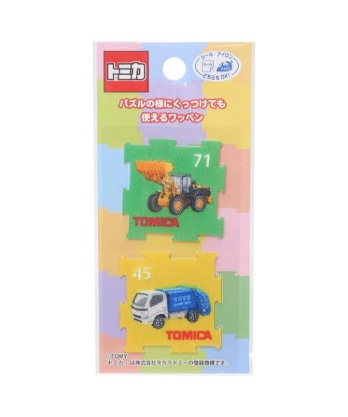 シネマコレクション cinemacollection トミカ ワッペン アイロンパッチシール TOMICA パイオニア 手芸用品 キャラクター グッズ (メーカー指定色) メーカー指定色