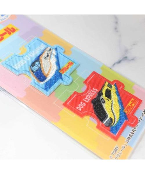 シネマコレクション cinemacollection プラレール ワッペン アイロンパッチシール 鉄道 パイオニア 手芸用品 キャラクター グッズ (メーカー指定色) メーカー指定色