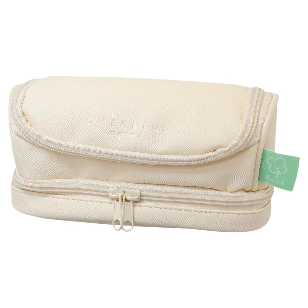 シネマコレクション cinemacollection CHEERFUL MATE ペンケース ソコヌケオープン ペンポーチ クローバー 新入学 カミオジャパン 新学期準備文具 かわいい グッズ (メーカー指定色) メーカー指定色