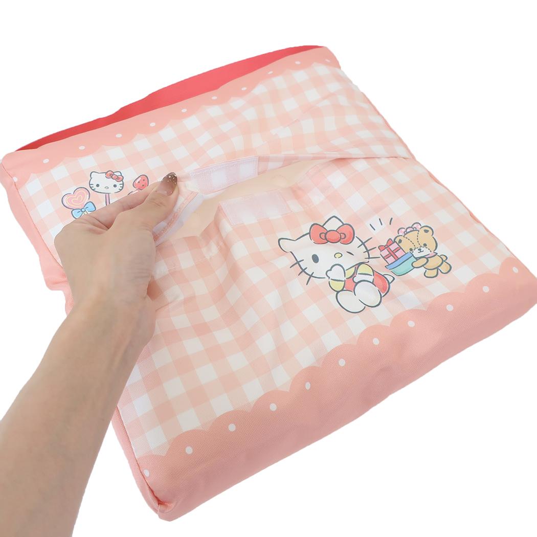 シネマコレクション cinemacollection ハローキティ 学校座布団 スクールクッション ショッピングキティ 新入学 サンリオ 丸眞 新学期準備雑貨 小学生 キャラクター グッズ (メーカー指定色) メーカー指定色