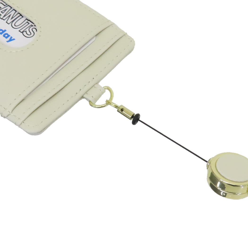 シネマコレクション cinemacollection スヌーピー 定期入れ シングルパスケース GY エンボス チラシ ピーナッツ マリモクラフト ICカードケース 通勤 通学 キャラクター グッズ (メーカー指定色) メーカー指定色