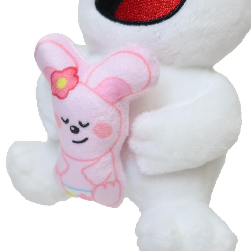 シネマコレクション cinemacollection たべっ子どうぶつ マスコット ぶるぶるマスコット たべっ子BABY うさぎ ギンビス エスケイジャパン プレゼント かわいい ミニぬいぐるみ キャラクター グッ (メーカー指定色) メーカー指定色