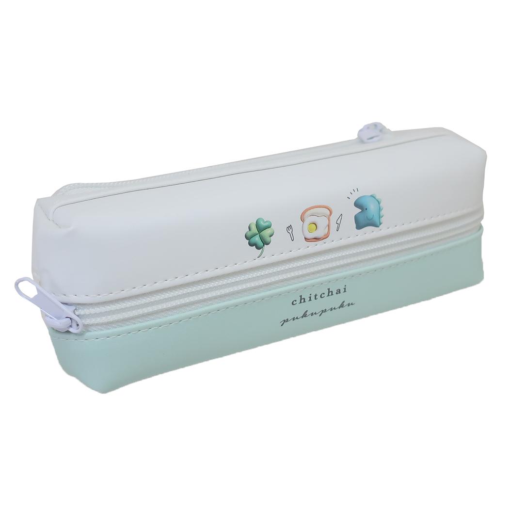 シネマコレクション cinemacollection ペンポーチ フラップ2ルームペンケース CHITCHAI PUKUPUKU 新入学 カミオジャパン 筆箱 新学期準備文具 かわいい グッズ (メーカー指定色) メーカー指定色